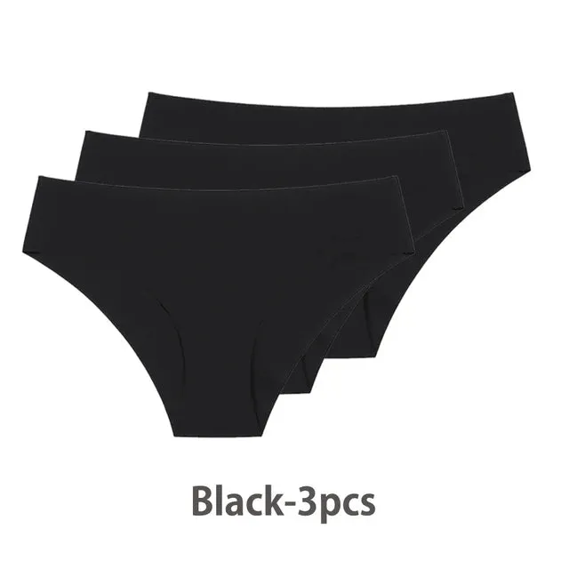 10669 1a-015 Calzones sin costuras de 3 piezas para mujer