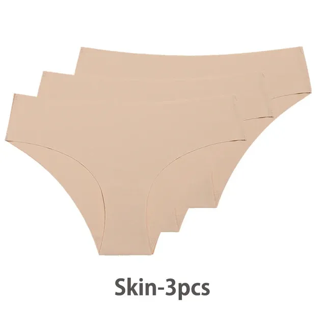 10669 1a-015 Calzones sin costuras de 3 piezas para mujer