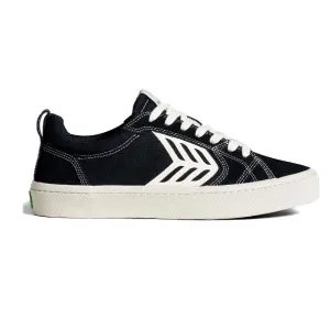 CARIUMA CATIBA PRO BLACK CONTRAST THREAD | ZAPATILLAS DE SKATE SOSTENIBLES Y ELEGANTES