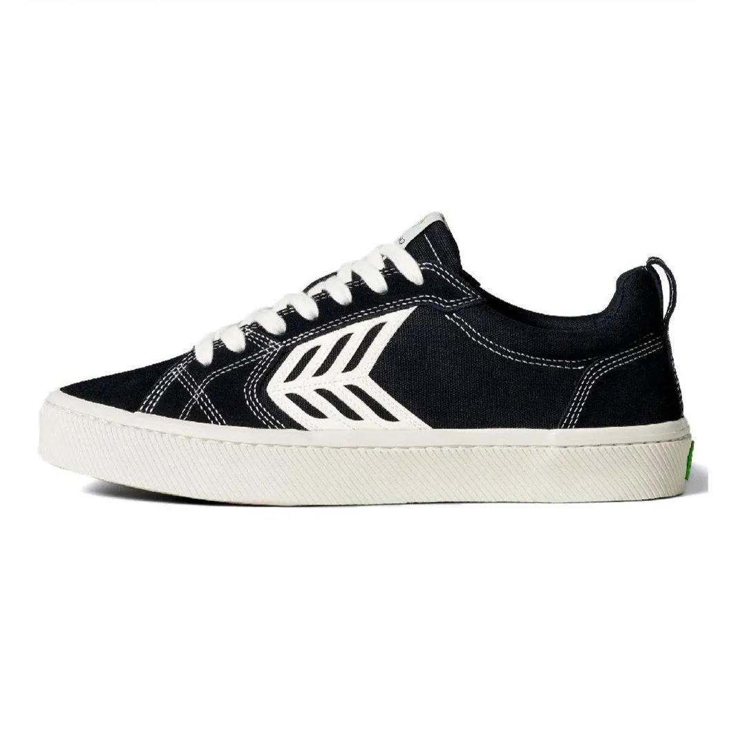 CARIUMA CATIBA PRO BLACK CONTRAST THREAD | ZAPATILLAS DE SKATE SOSTENIBLES Y ELEGANTES