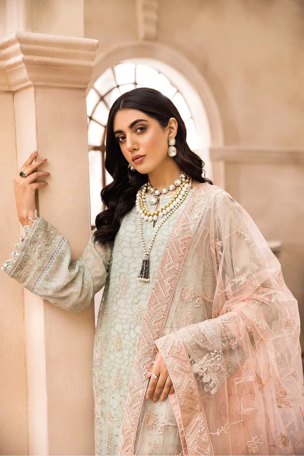 Farasha Embroidered Luxury Chiffon Collection 2022 – BREEZE
