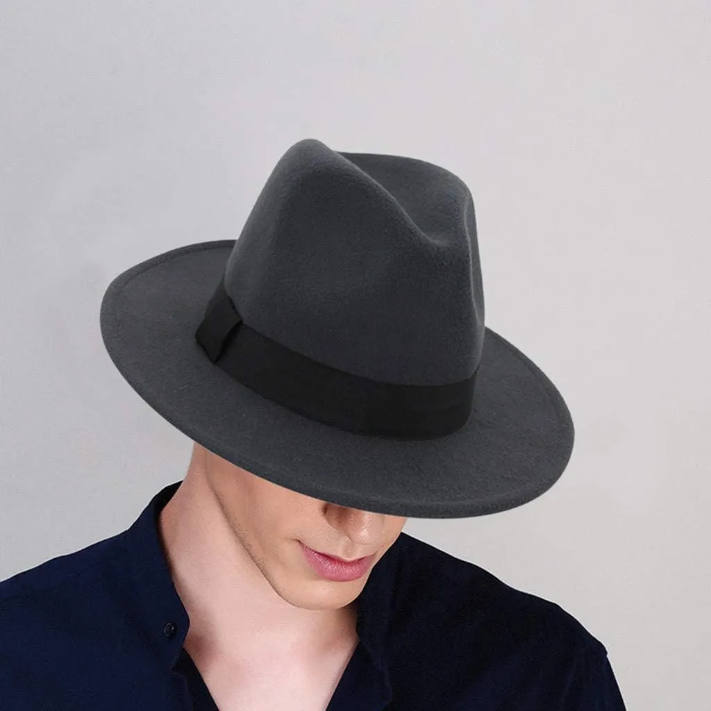 Fedora Sun Hat for Women Men Wide Brim Panama Hat Summer Beach Hat Fall Hats for Women 2024 Wide Brim Hats for Men