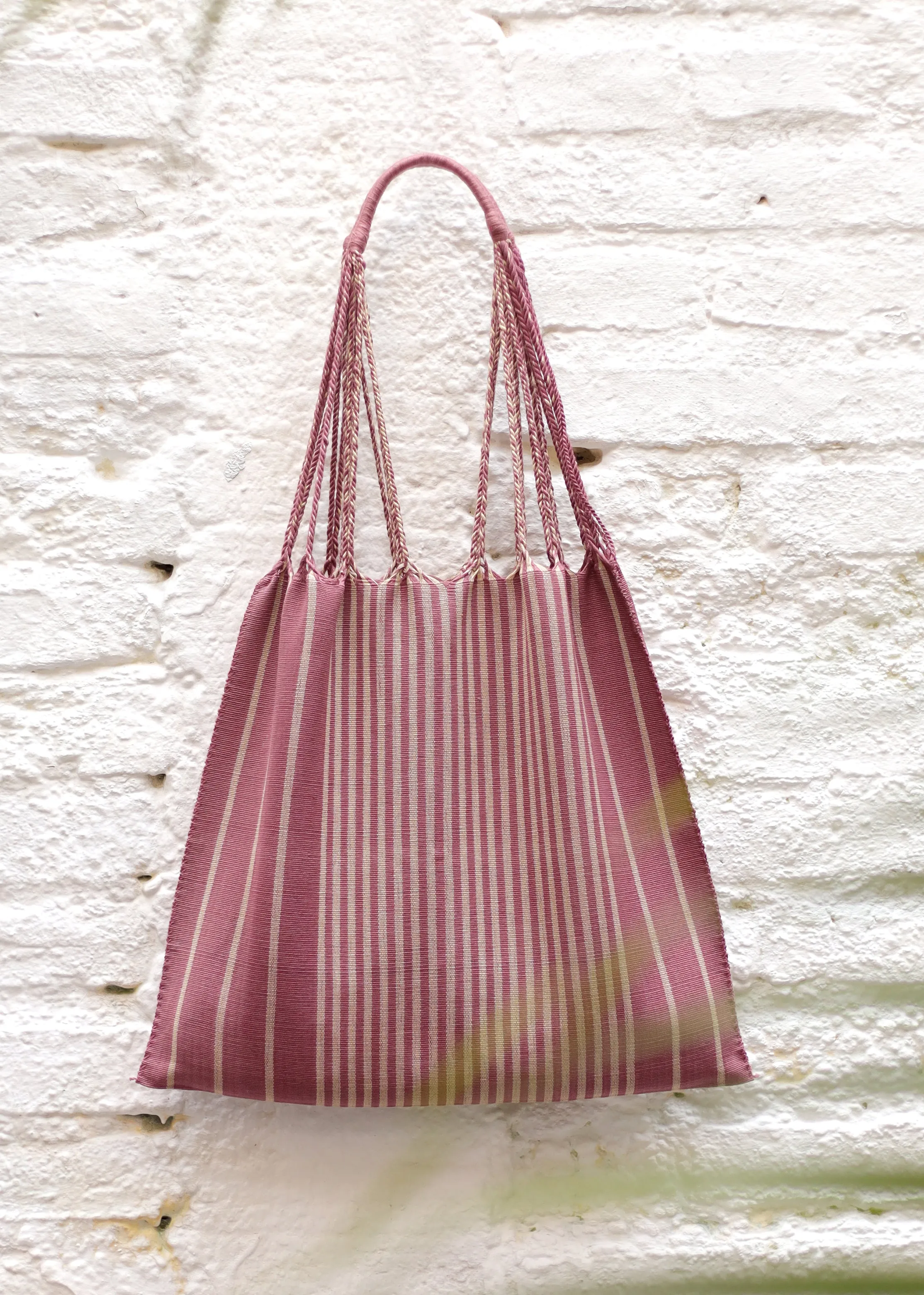 Las Rayas Tote - Palo De Rosa