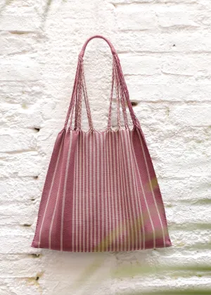 Las Rayas Tote - Palo De Rosa