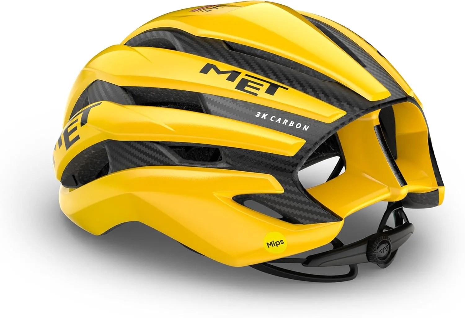 MET Trenta 3K Carbon Performace Road Cycling Helmet Jaune Edition MIPS AIR