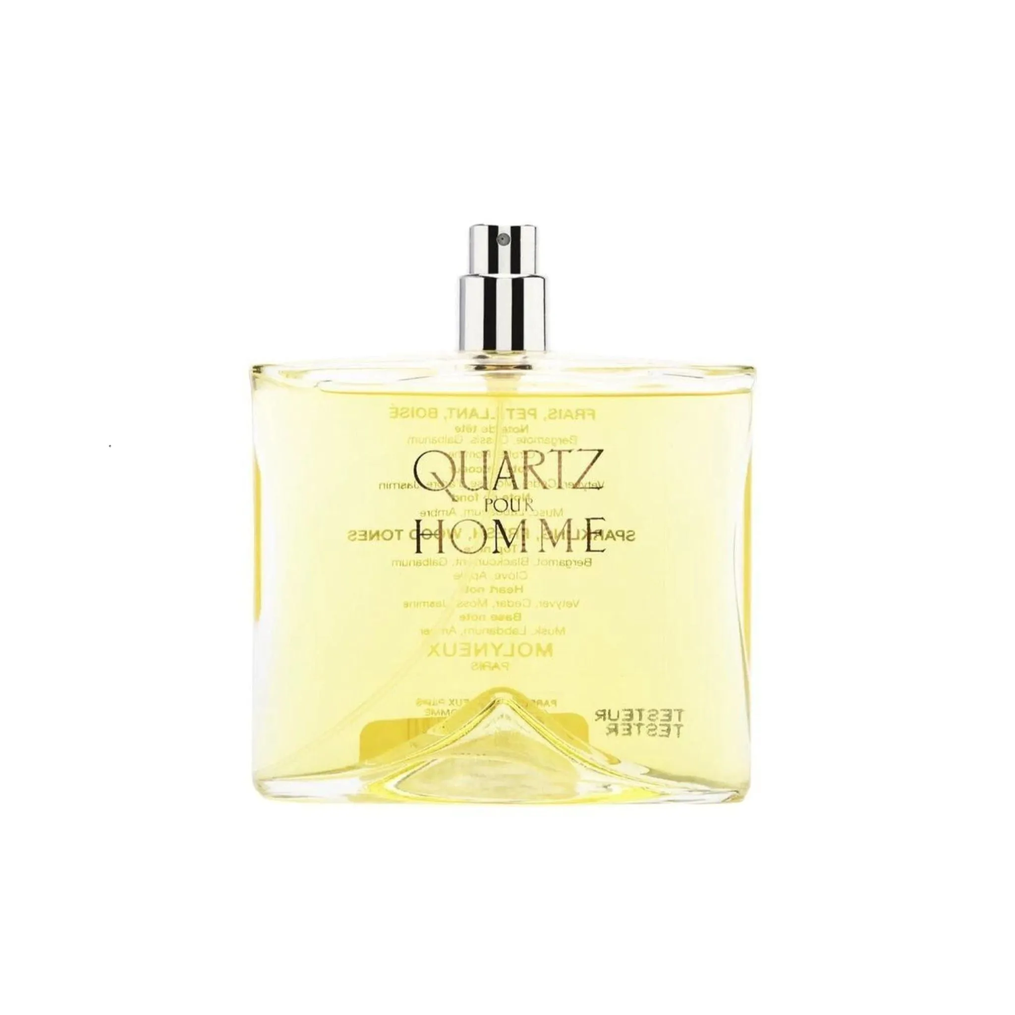 Molyneux Quartz Pour Homme Edt 100Ml Hombre Tester (sin Caja)