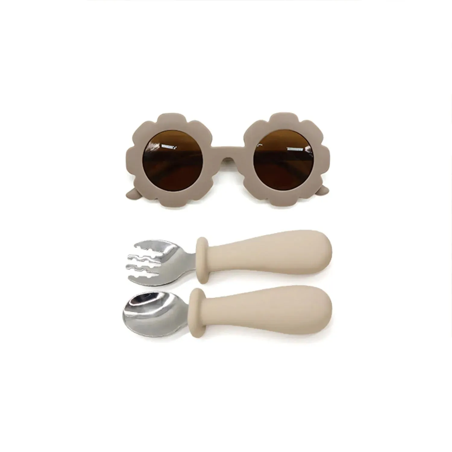 Set Alimentación Summer Silicona Beige, Bebesit