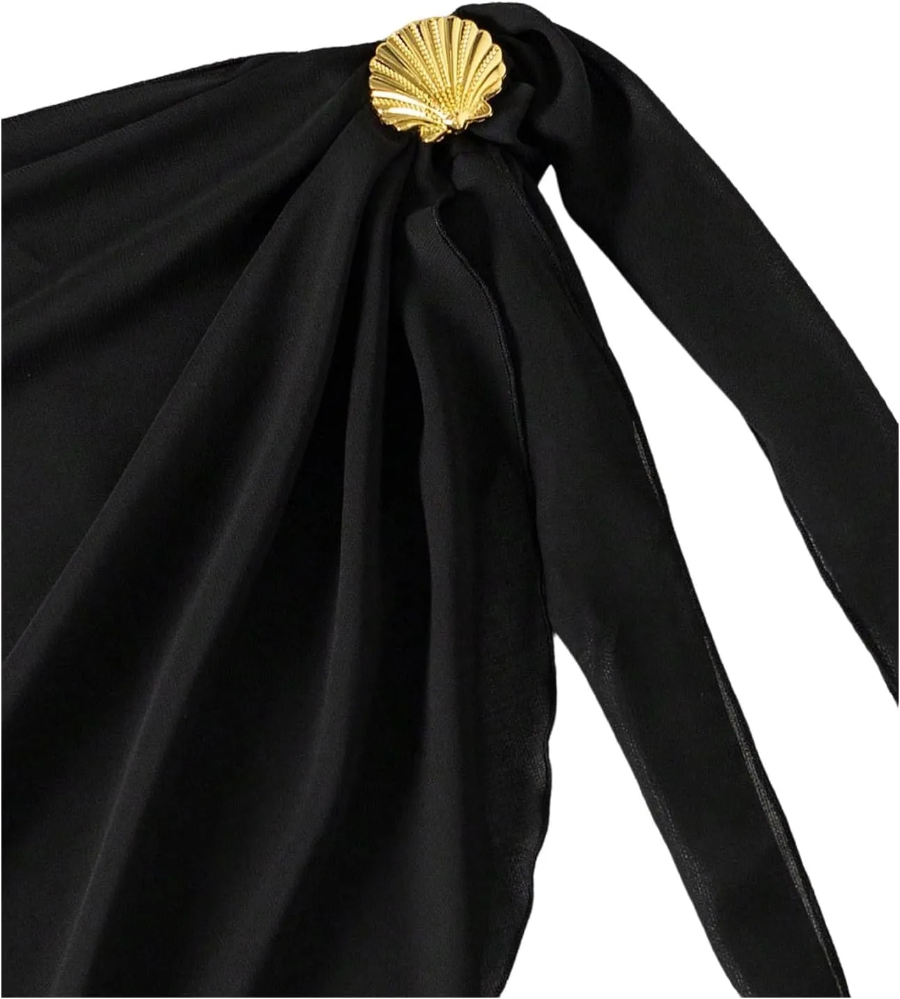 SweatyRocks Women's Sarong Coverups Chiffon Summer Beach Cover Up Wrap Skirt Pareo Swimwear