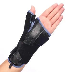 Velpeau Carpal Tunnel Wrist Brace with Thumb Support for Right and Left Hands, Thumb Spica Splint for De Quervain's Tenosynovitis, Sprain, Injuries, Tendonitis, Arthritis, Wrist Pain (Left Hand, M)